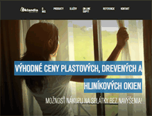 Tablet Screenshot of oklandia.sk